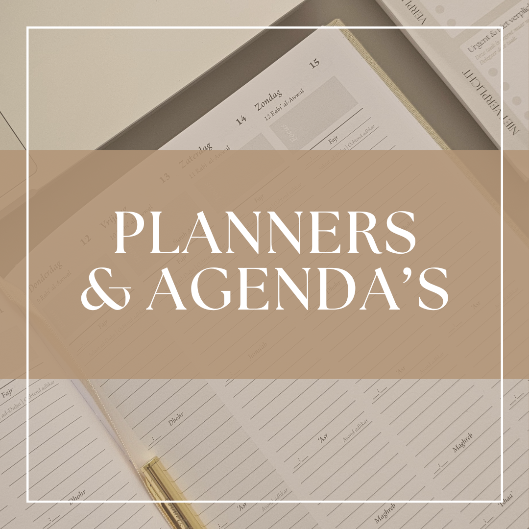 Planners & Agenda's